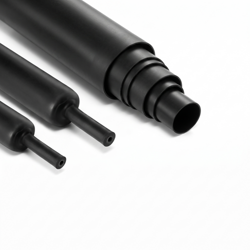 İçi Yapışkanlı Daralan Makaron 25 mm (1.22m Boy) - SBRSM-NF 3/1 Polyolefin Siyah — haftanın öne çıkan ürünü