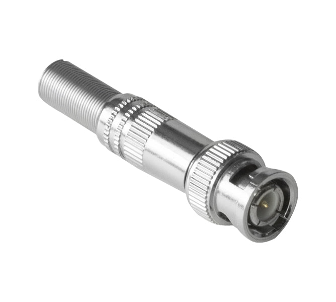 BeeSpeed BNC Konnektör Nikel Yaylı | CCTV RF Video Bağlantı