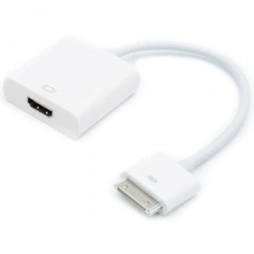 30 Pin Dock HDMI Adaptör | iPad iPhone iPod 30 Pin Uyumlu HDMI Çevirici 22 cm