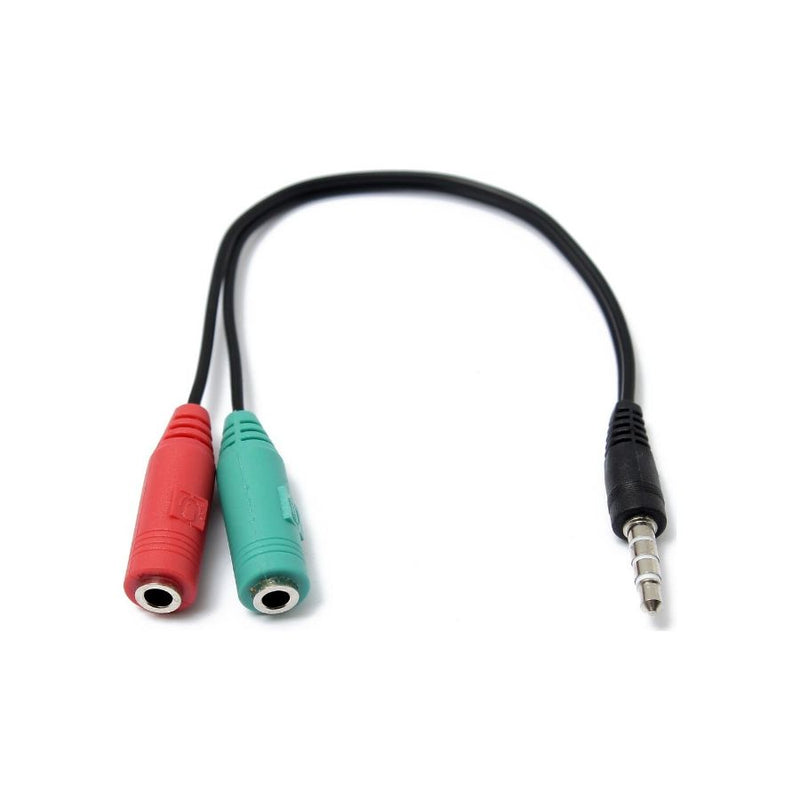 Hq Speed Kulaklık Mikrofon Ayırıcı Y Kablo | 3.5mm 1 Erkek 2 Dişi