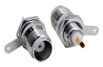 BeeSpeed TNC Dişi Şase Konnektör Standart | Panel Mount 50 Ohm RF