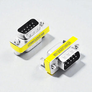 DB9 Erkek-Erkek Gender Changer | RS232 9 Pin Birleştirici