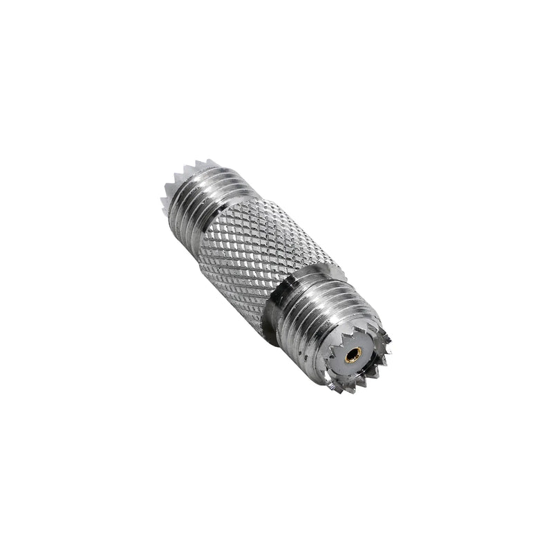 BeeSpeed Mini UHF Dişi - Dişi Ara Konnektör | 50 Ohm PL-259 SO-239