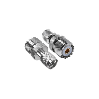 BeeSpeed Mini UHF Erkek - UHF Dişi Konnektör | 50 Ohm PL-259 SO-239