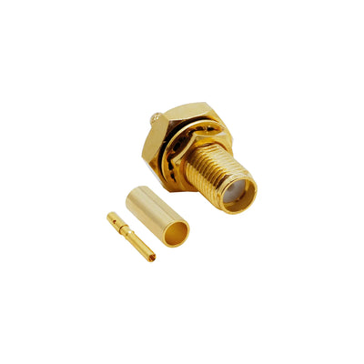 BeeSpeed SMA Erkek Screw-on Konnektör - RG213 | 50 Ohm RF Konnektör