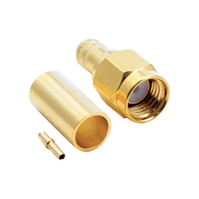 BeeSpeed SMA Erkek Sıkmalı RP Gold Konnektör - RG58