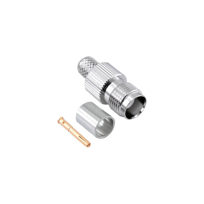 BeeSpeed TNC Dişi Sıkmalı Konnektör - LMR400 | 50 Ohm Profesyonel RF