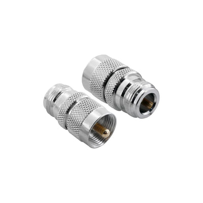 BeeSpeed UHF Erkek - N Dişi Konnektör | 50 Ohm PL-259 SO-239