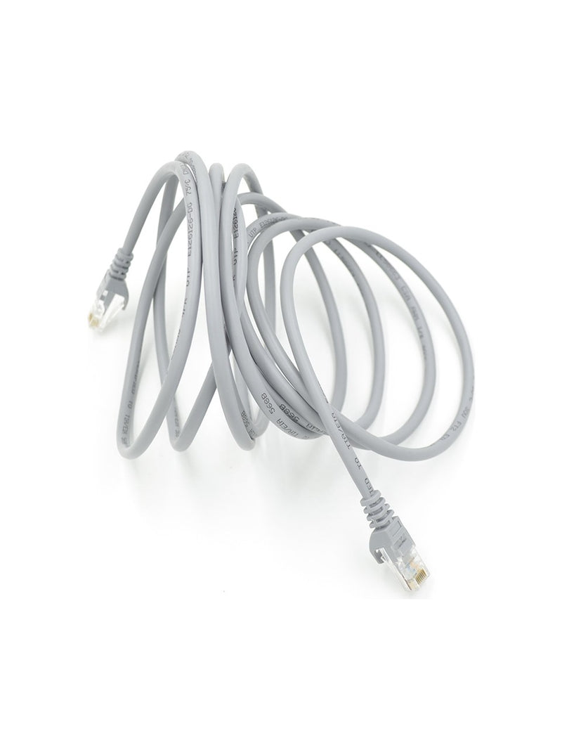 Hq Speed Cat6 Ethernet Patch Kablo | Gigabit UTP RJ45 Gri Ethernet Konnektör Network