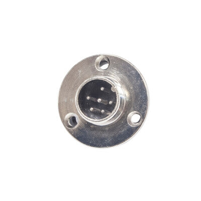 Mike Konnektör 6 Pin 16mm Flanşlı Erkek | GX Panel