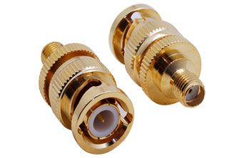 SMA Dişi - BNC Erkek RF Adaptör Konnektör | 50 Ohm
