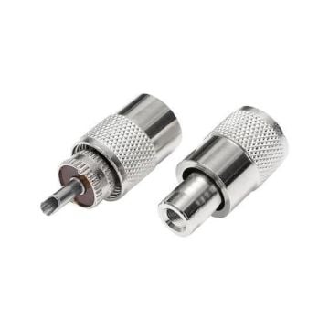 BeeSpeed UHF Erkek Vidalı RG58 Konnektör | PL-259 SO-239 RF
