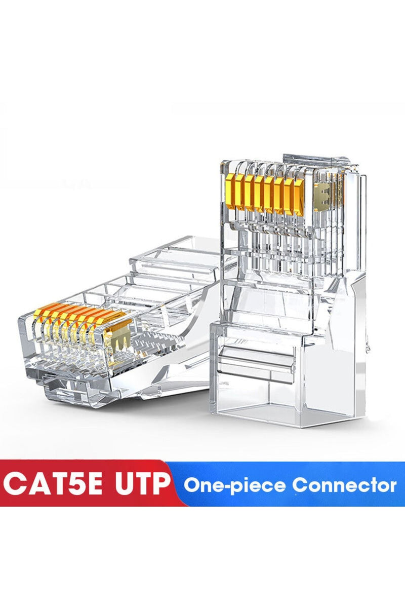 BeeSpeed Cat5 RJ45 Ethernet Plug 100 Adet | Ethernet Konnektör