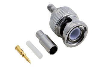 BeeSpeed BNC Erkek Sıkmalı Konnektör | RG174/RG316 CCTV RF