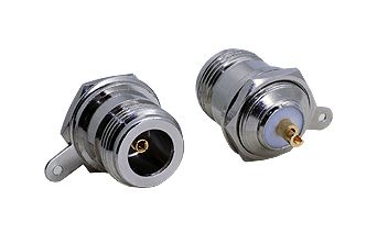 BeeSpeed N Dişi Şase Konnektör Yuvarlak | Panel Mount 50 Ohm RF