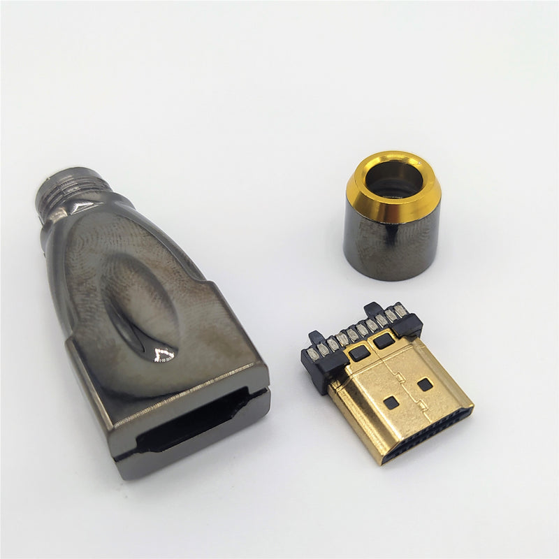 Hq Speed HDMI Kablo Tamir Seti | 4K 3D Erkek Konnektör Onarım