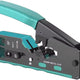BeeSpeed RJ45 / RJ11 / RJ12 Soket Sıkma Pensesi | Cat5 – Cat7 Ethernet Konnektör Sıkıştırma Aleti