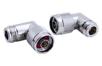 BeeSpeed N-Type N Erkek - N Dişi 90° RF Adaptör | 50 Ohm