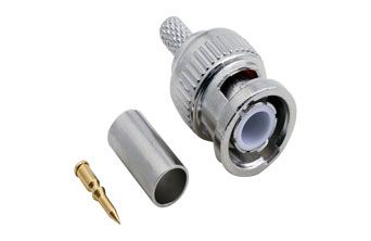 BeeSpeed BNC Erkek Sıkmalı Konnektör | RG58 CCTV RF