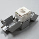 Cat7 Cat6A FTP Keystone Jack 10Gbps | Korumalı RJ45