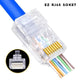 BeeSpeed Cat6/Cat5 RJ45 EZ Plug 100 Adet | Ethernet Konnektör