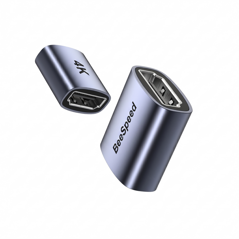 BeeSpeed 4K HDMI Dişi-Dişi Uzatıcı Adaptör | Metal Kasa Kablo Birleştirici Coupler
