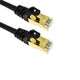 BeeSpeed Cat7 Ethernet Patch Kablo | 10 Gbps SFTP RJ45 Siyah