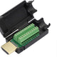BeeSpeed HDMI Breakout Konnektörü 20 Pin Lehimsiz Terminal | Altın Kaplama Erkek HDMI Adaptör DIY