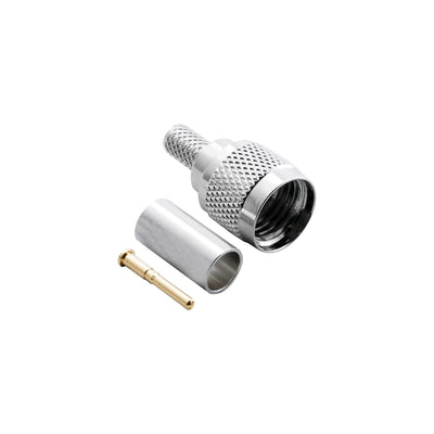 BeeSpeed Mini UHF Erkek Sıkmalı Konnektör - RG58 | 50 Ohm PL-259 SO-239