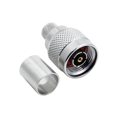 BeeSpeed N Erkek Sıkmalı RP Konnektör - RG213 | 50 Ohm Profesyonel RF Konnektör