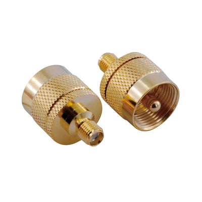 BeeSpeed SMA Dişi - UHF Erkek Konnektör | 50 Ohm RF Konnektör
