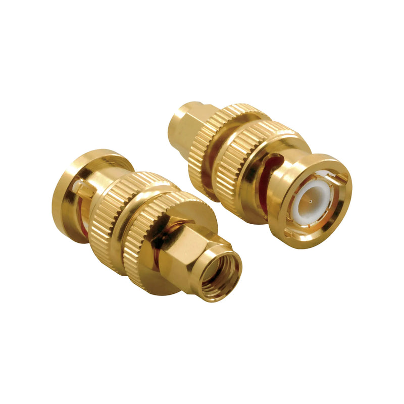BeeSpeed SMA Erkek RP - BNC Erkek Konnektör | 50 Ohm RF Konnektör