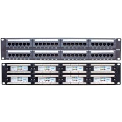 Hq Speed 48 Port Cat6 Patch Panel | 19 Inch Rack Dolu