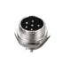 BeeSpeed Mike Konnektör 6 Pin 16mm Erkek | GX16 Aviation Hazır Kablolu Endüstriyel Sensör