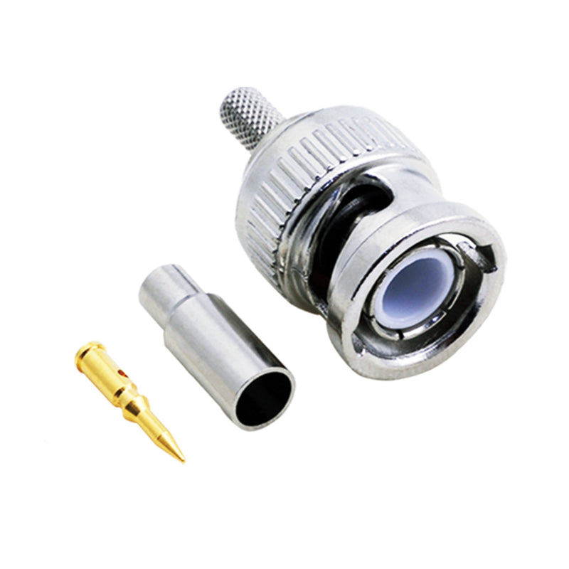 BeeSpeed BNC Erkek Sıkmalı Konnektör | RG179 CCTV RF