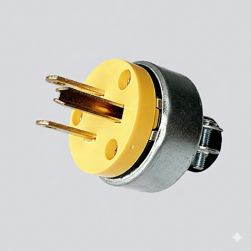 Amerikan Tipi Erkek Fiş Metal 15A 125V | NEMA 5-15P