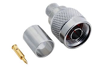 BeeSpeed N Erkek Sıkmalı Konnektör | RG213 N-Type RF